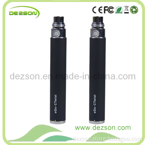 2013 Hot Selling E Cigarette, EGO C Twist, with Variable Voltage